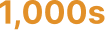 1,000s