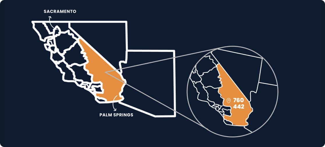 California area code