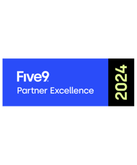 Five9 2024 - Badge Award Partner Excellence-1