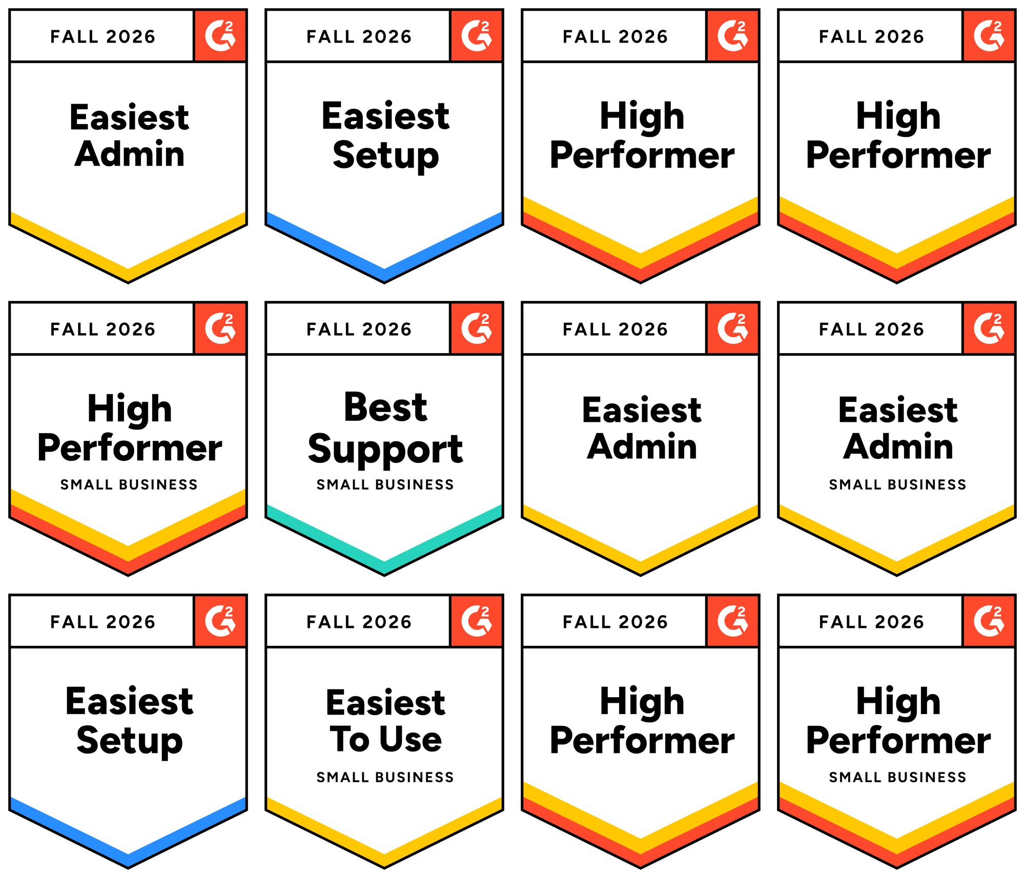 G2 Fall 2026 Badges