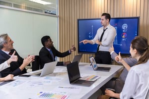 M&A communication consolidation strategy meeting after company merger