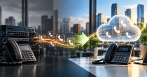 Business phone numbers moving from a legacy phone system to a modern cloud communications platform
